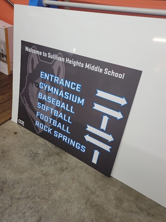 SHMS Sign